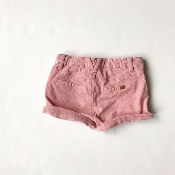 Zara pink Corduroy shorts VGUC 3-6 months - Picture 3 of 3